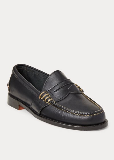 Polo Ralph Lauren Edric Læder Penny Loafers Herre Danmark (JGNMT5930)